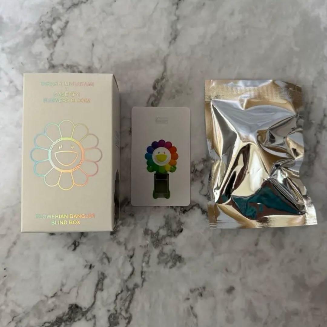 ♥️CASETiFY 村上隆 お花ちゃん スマホフィギュア レインボー♥️