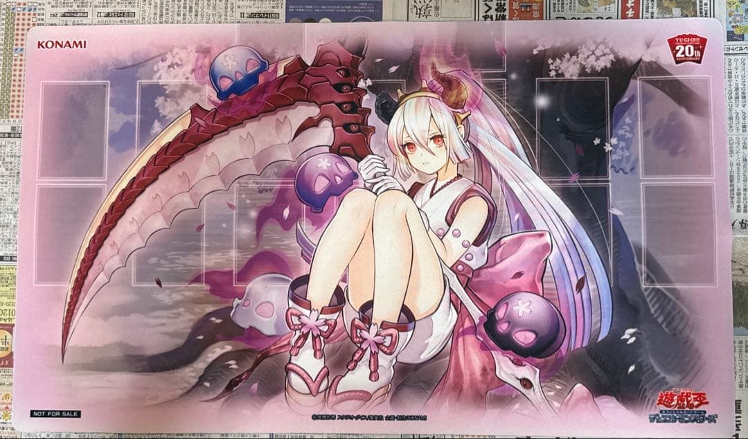 遊戯王　カクリヨノチザクラ　プレイマット