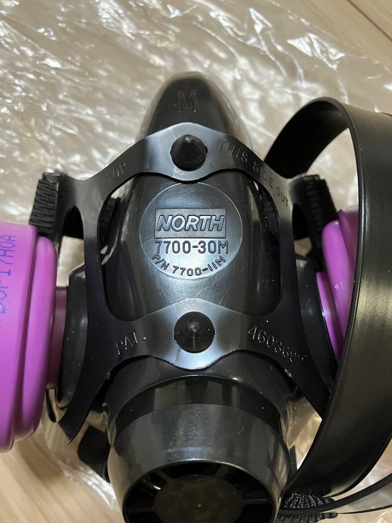 Honeywell North 7700 30M シリコン製ハーフマスク M