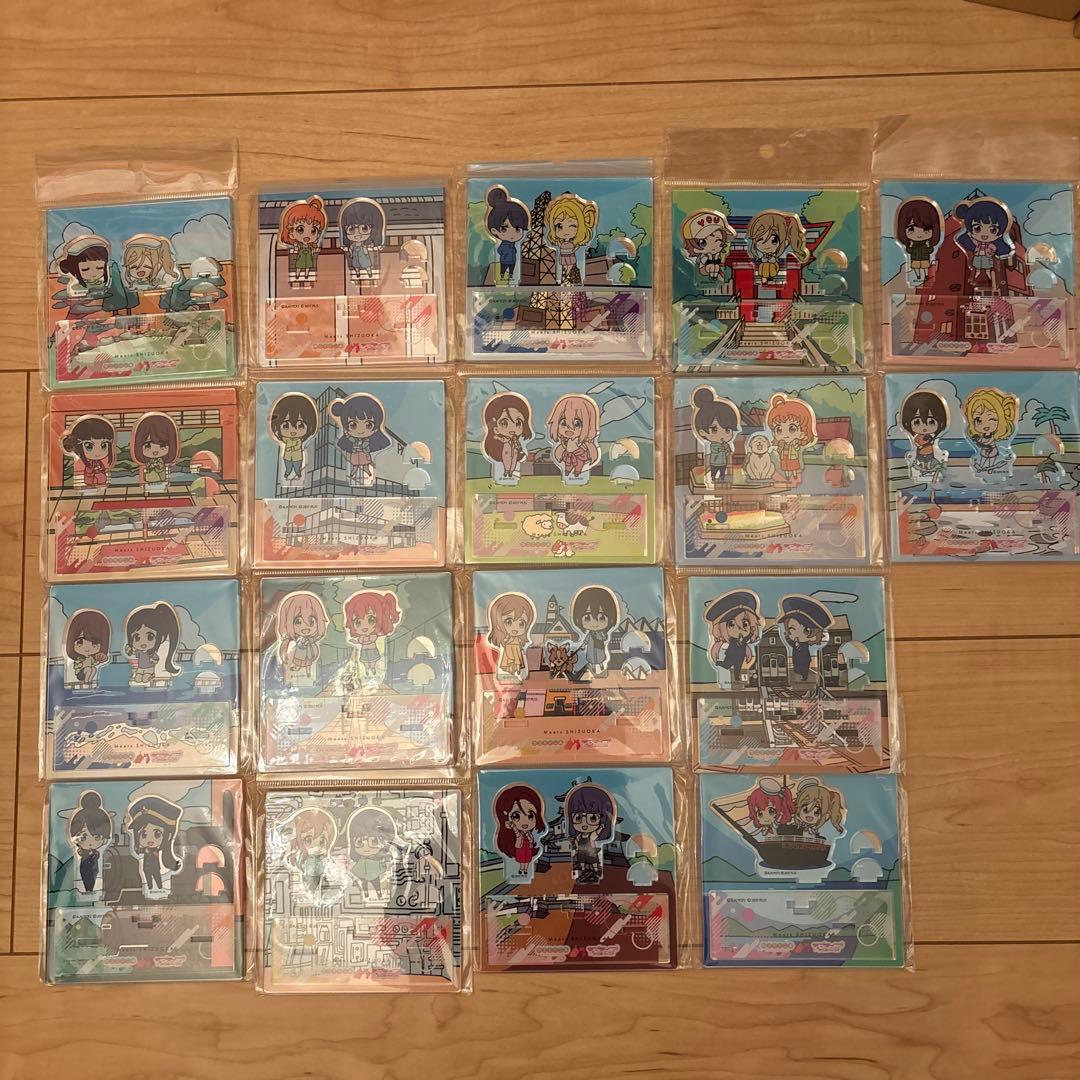 ゆるキャン×ラブライブサンシャインコラボアクリルスタンド