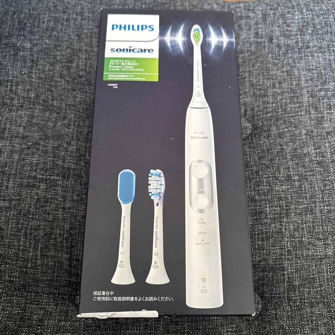フィリップス HX6877/56 ホワイト ソニッケアー プロテクトクリーン