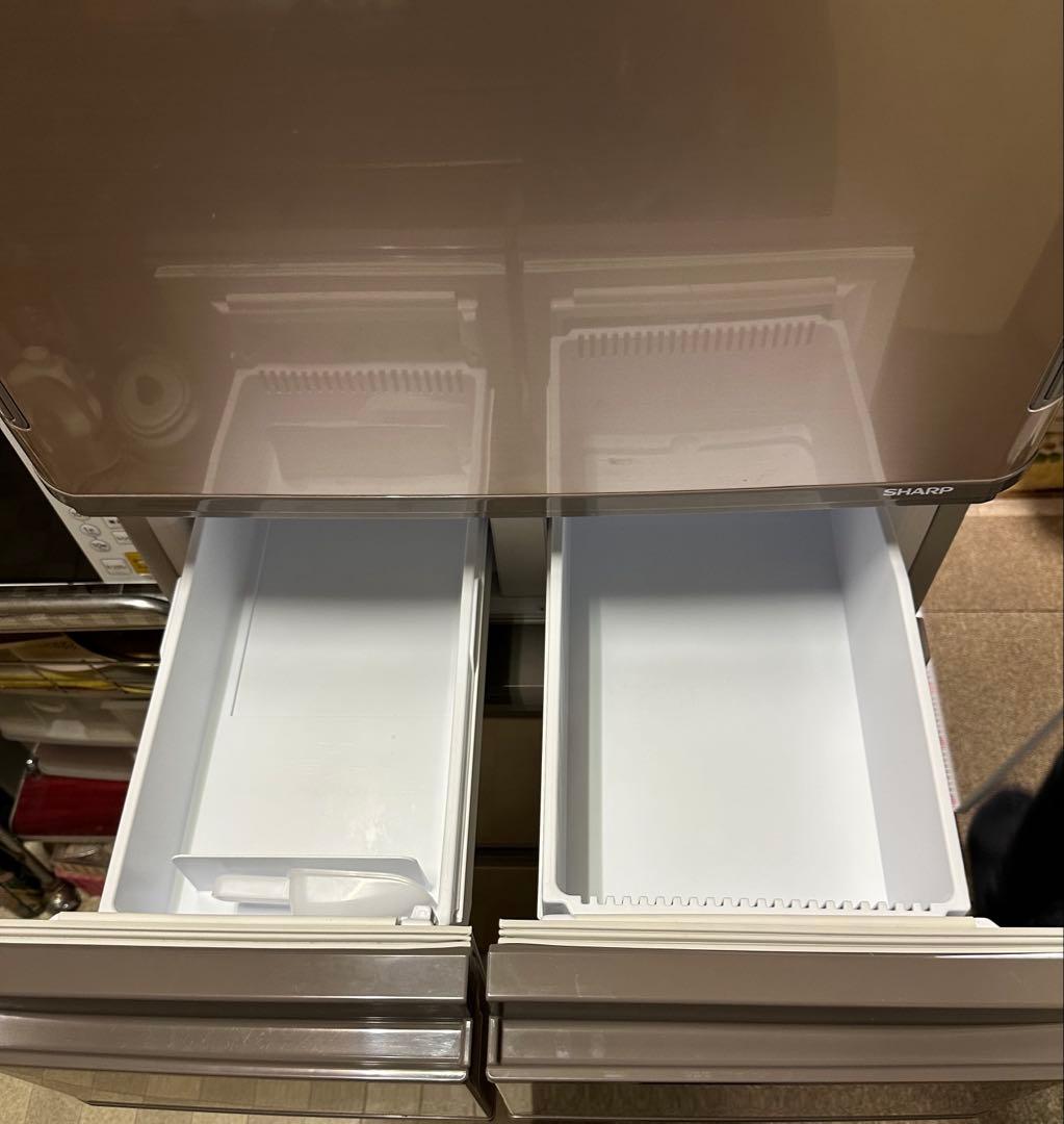 2021年製 シャープ ノンフロン冷凍冷蔵庫 SJ-X414H-T