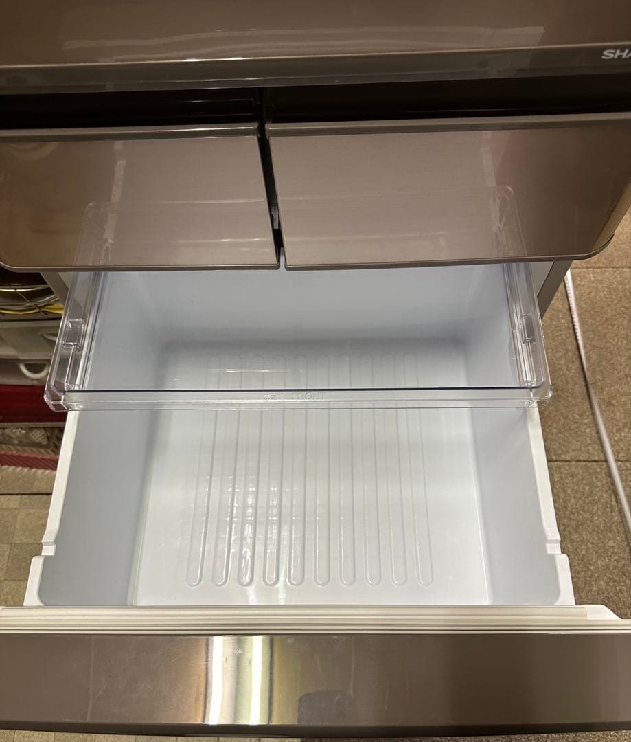 2021年製 シャープ ノンフロン冷凍冷蔵庫 SJ-X414H-T