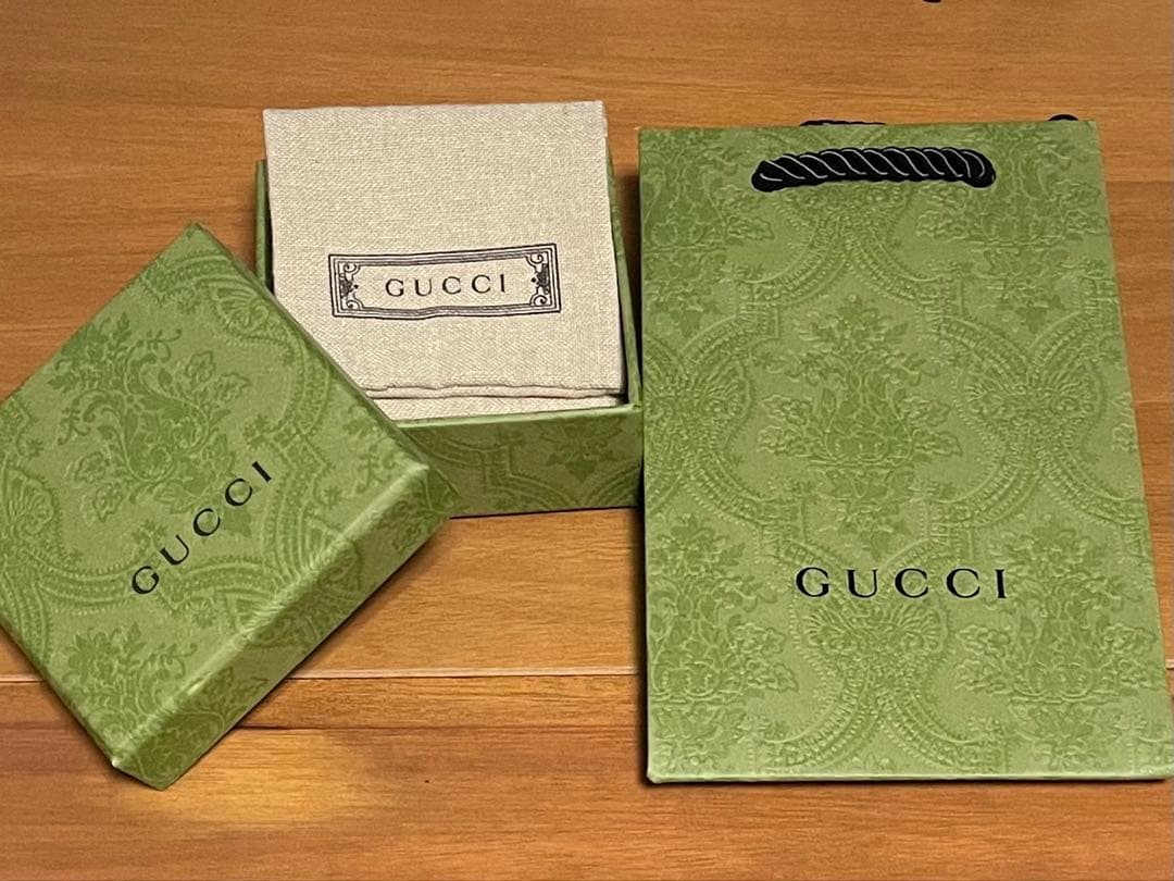 GUCCI グッチ ライオンヘッド リング 指輪 19号 シルバー　中古