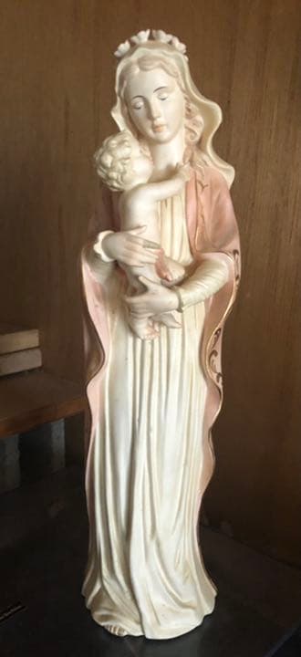 磁器人形　フィギュア　瀬戸ノベルティ　聖母子