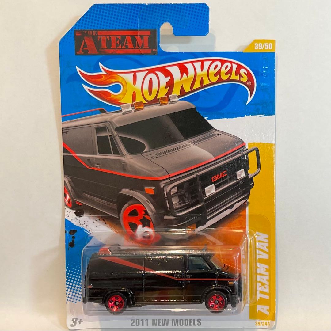 ホットウィール A チーム バン/カスタム GMC パネル バン ニューモデル