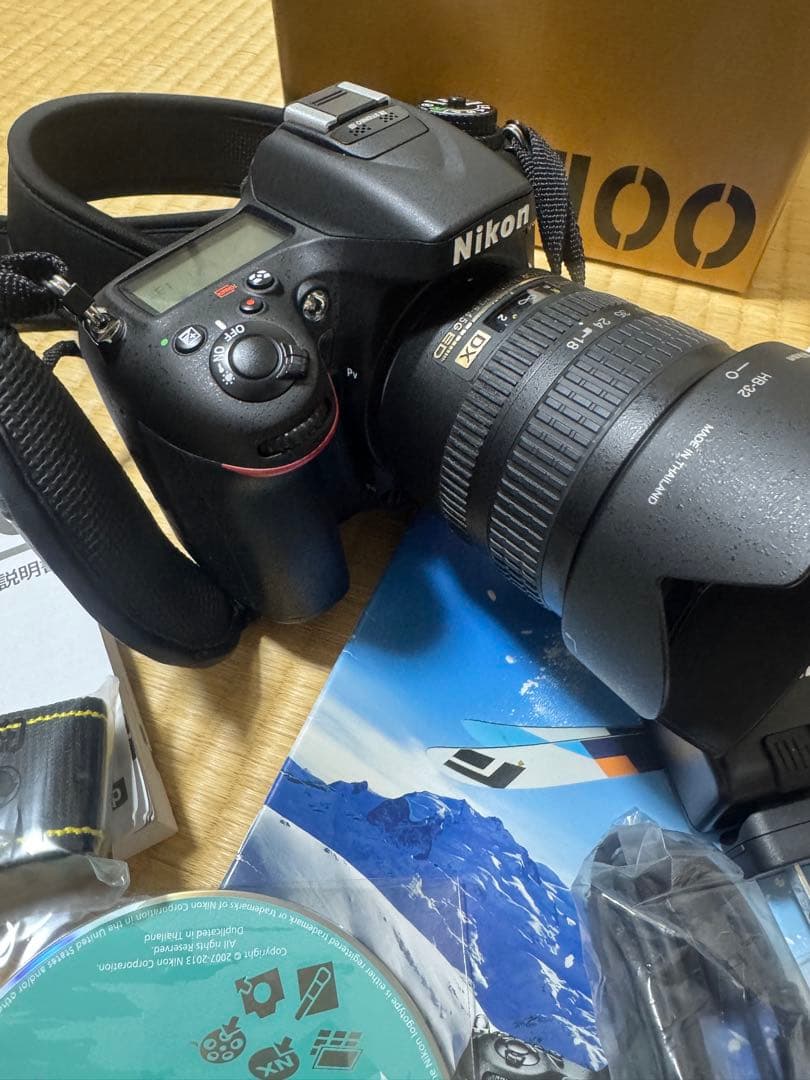 Nikon D7100 純正+タムロン望遠セット　ショット数4000