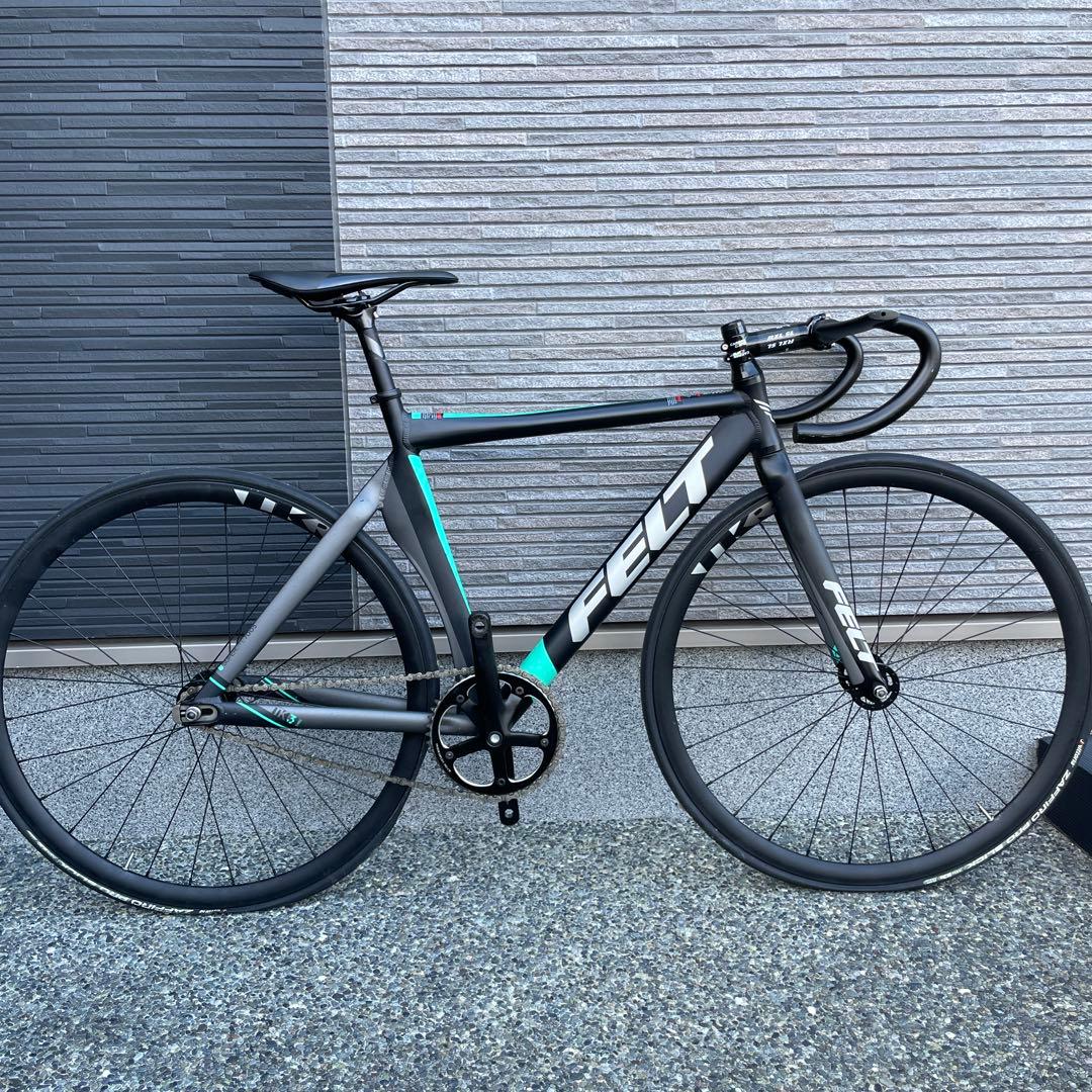 FELT ピストバイク モデル3 グレー/ターコイズ
