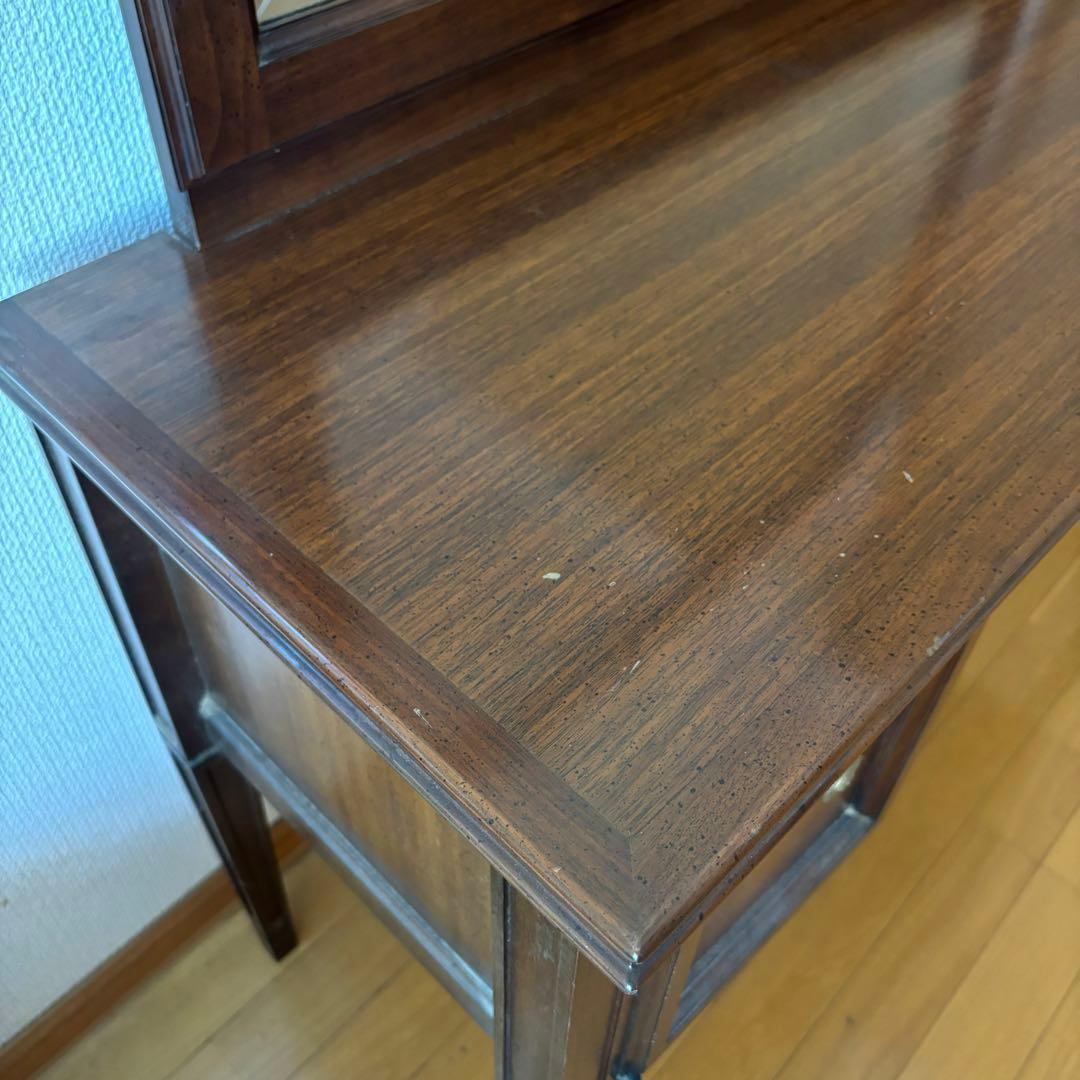 kosuga 木製 ドレッサー 鏡付き アンティーク クラシック