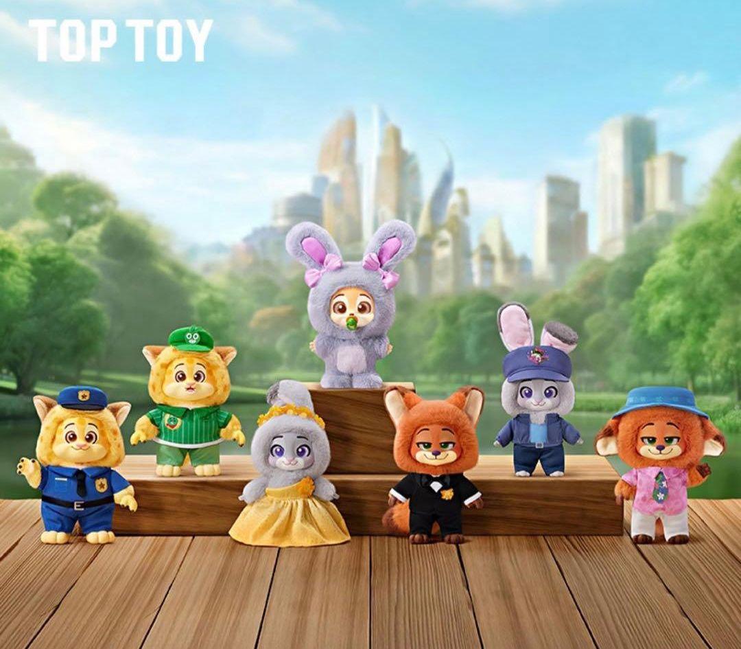 【当日発送】TOPTOY ズートピア2 新しい旅シリーズ　ぬいぐるみ 6種BOX