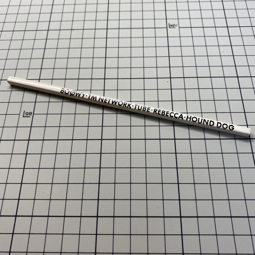 筆記具 BOOWY TM NETWORK TUBE REBECCA HOUND DOG