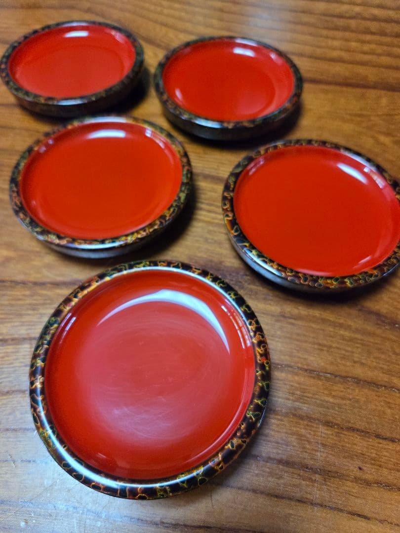 津軽塗　菓子うけ小鉢