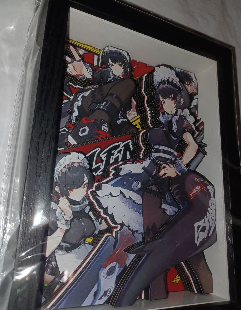 『ゼンレスゾーンゼロ』 エレン　立体絵　額縁付き