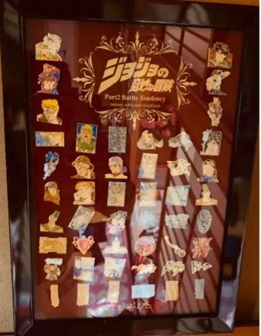 ジョジョの奇妙な冒険 第二部 『戦闘潮流』 キャラクターピンズセット(額装版)