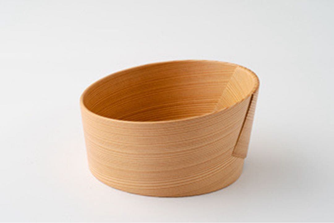 栗久 栗盛俊二 曲げわっぱ 大館サラダボウル2個