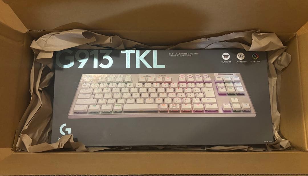 LOGICOOL LIGHTSPEED ワイヤレス キーボード G913 TKL