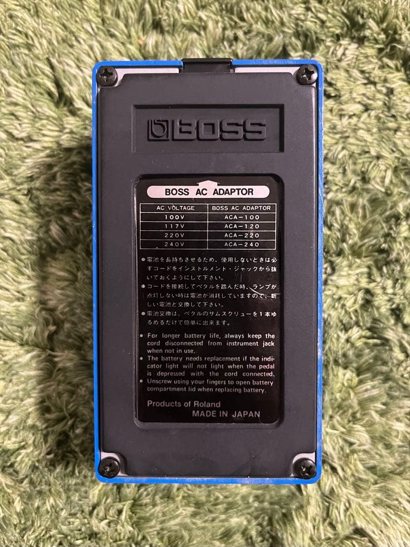 BOSS Compression Sustainer CS-3 86年 日本製