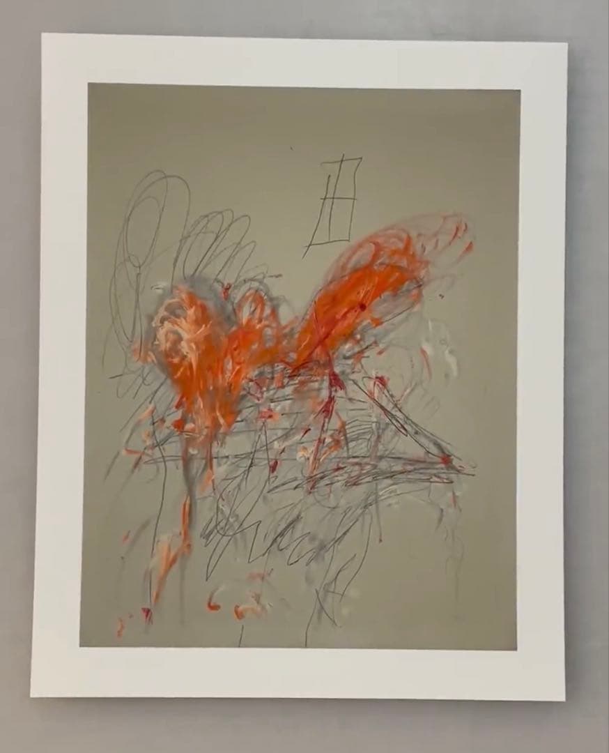 サイ・トゥオンブリー ポスター A2版 Leda and the Swan