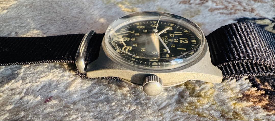 ROLEX ミリタリー 手巻き ベトナム戦争 希少モデル