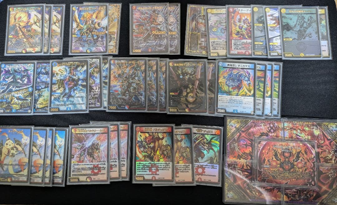デュエルマスターズ 引退品 デッキ＋コレクションファイル3冊分