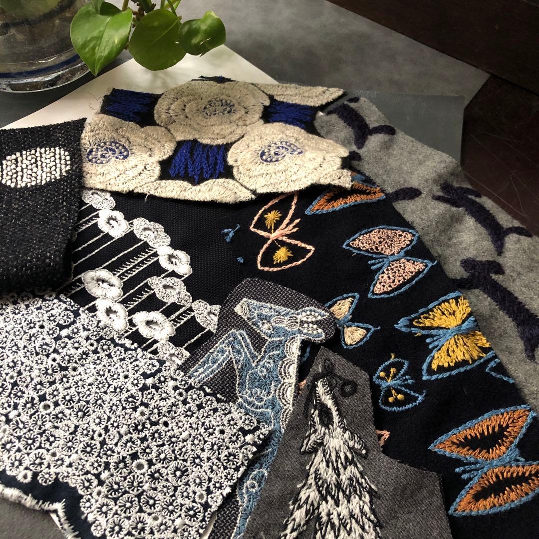 HIRO/刺繍柄8種/ミナペルホネン