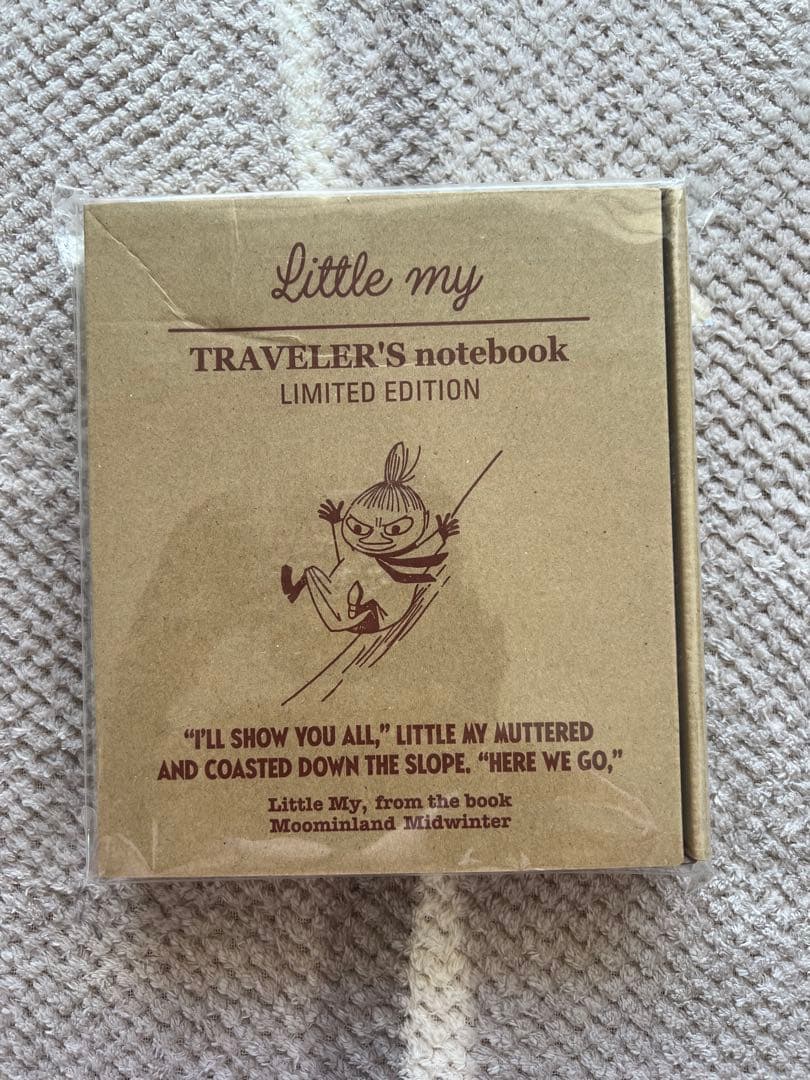 トラベラーズノート　リトルミィ　トラベラーズノートムーミンコラボ　未開封　新品