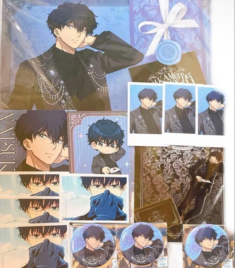 サカデイ 勢羽夏生 AMOCAFE アクスタ 缶バッジ ポストカード 特典