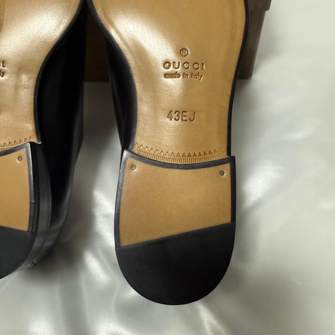 極美品 GUCCI レースアップシューズ 43 ビジネスシューズ 大きいサイズ