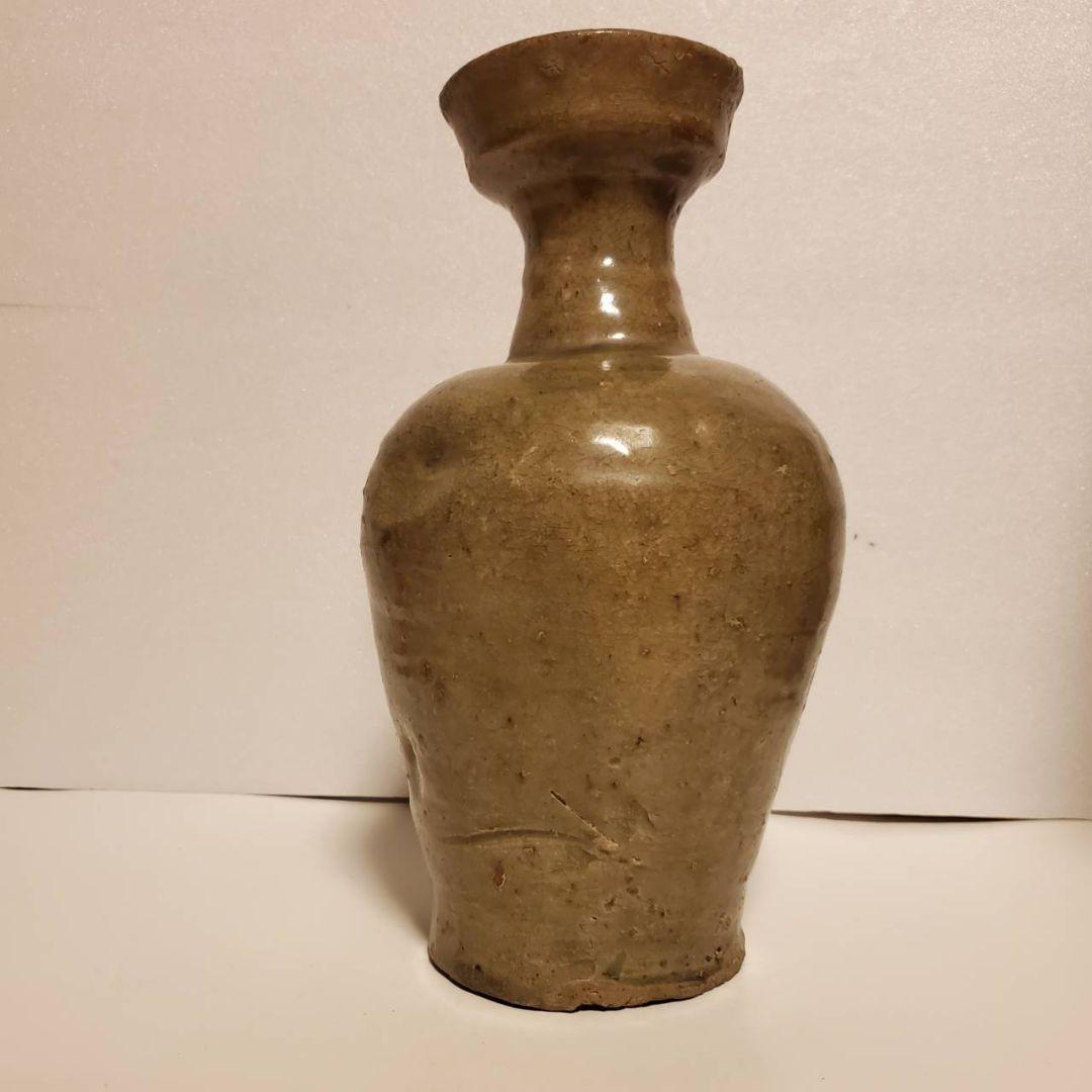 朝鮮美術　高麗青磁　徳利　花入れ