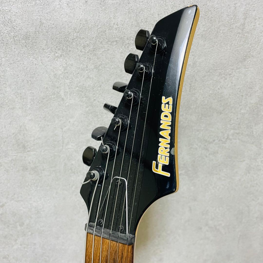美品　FERNANDES フェルナンデス FGZ 400 エレキギター 杢目