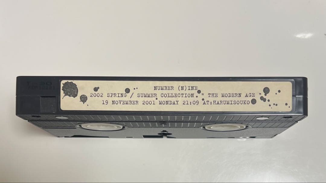 NUMBER (N)INE 非売品 VHS 02 THE MODERN AGE期