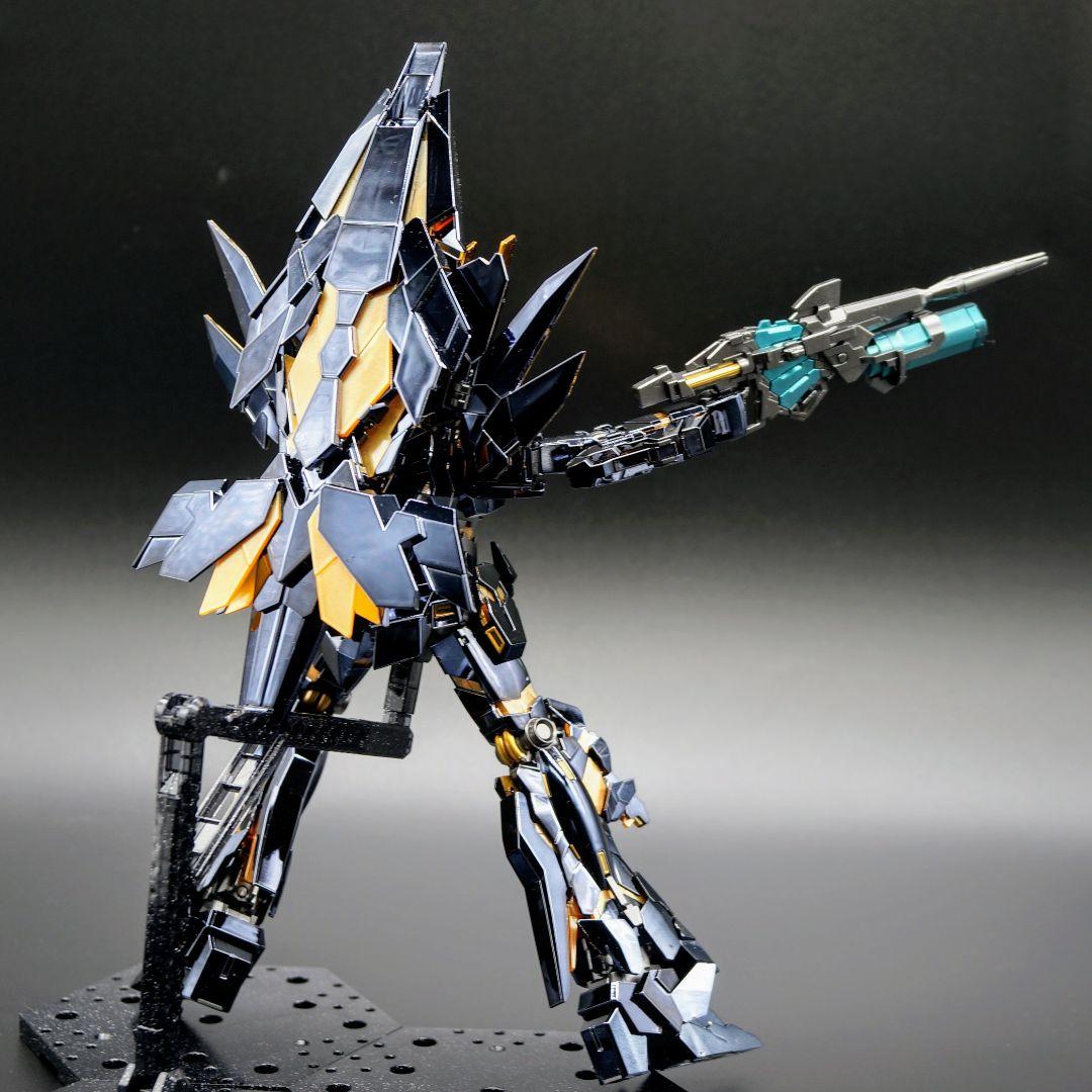 大和【メッキ仕様】MG バンシィ ノルン 完成品 ユニコーンガンダム