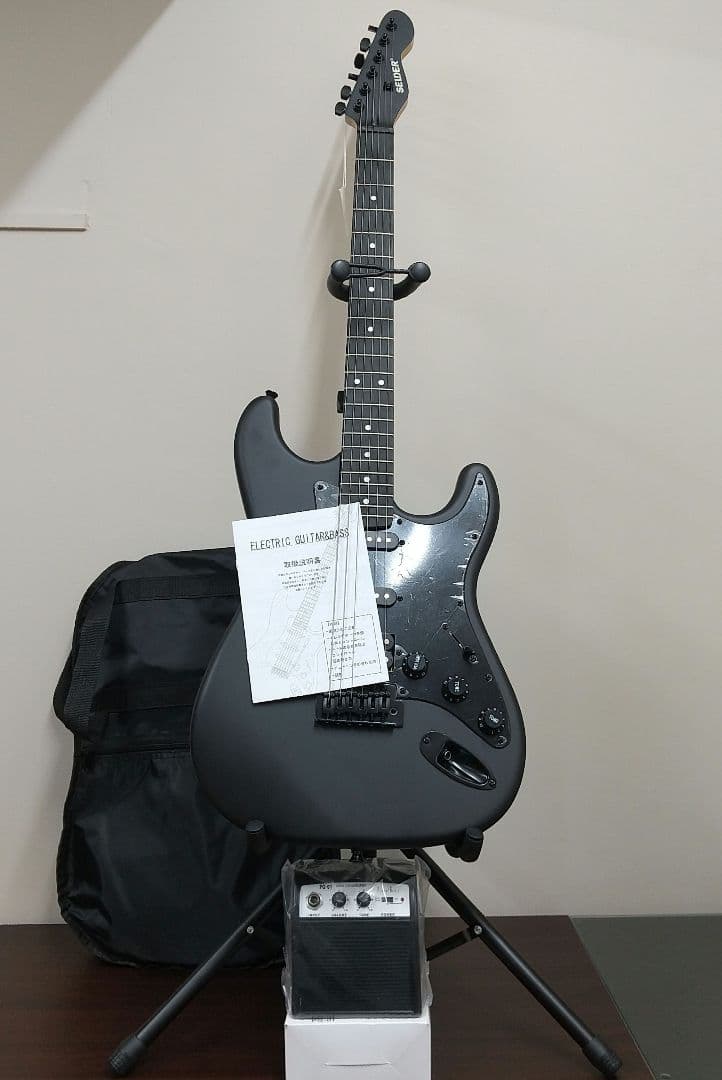 M [美品] SELDER STC-04 エレキギター セット売り
