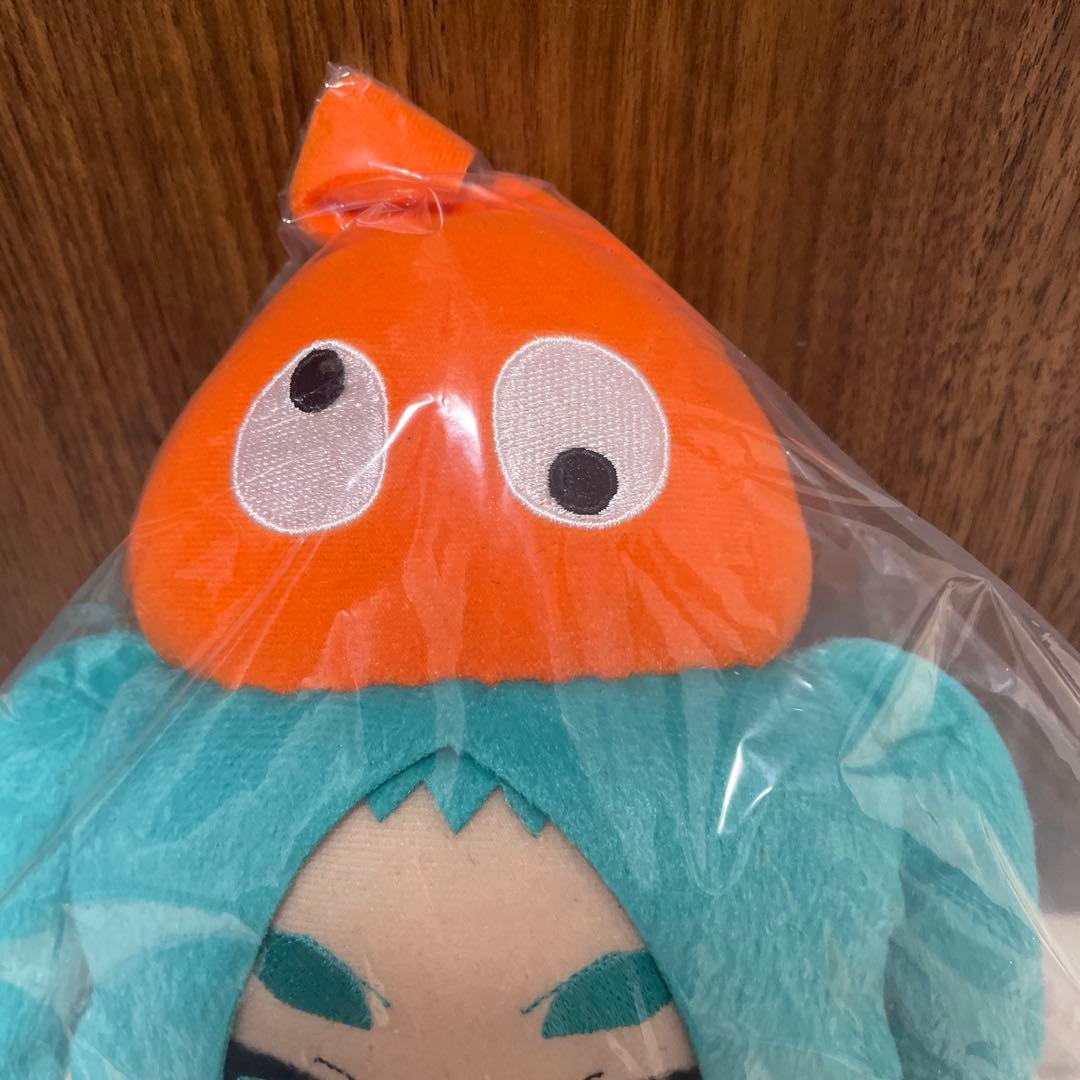 GIFT ぬいぐるみ 憑物語 斧乃木余接　化物語　特典缶バッジ付