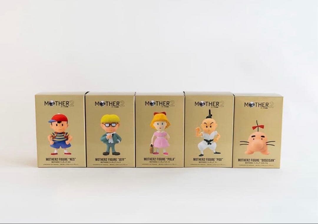 GOLDBOXシリーズ MOTHER2 フィギュア5体セット　ほぼ日　新品未開封