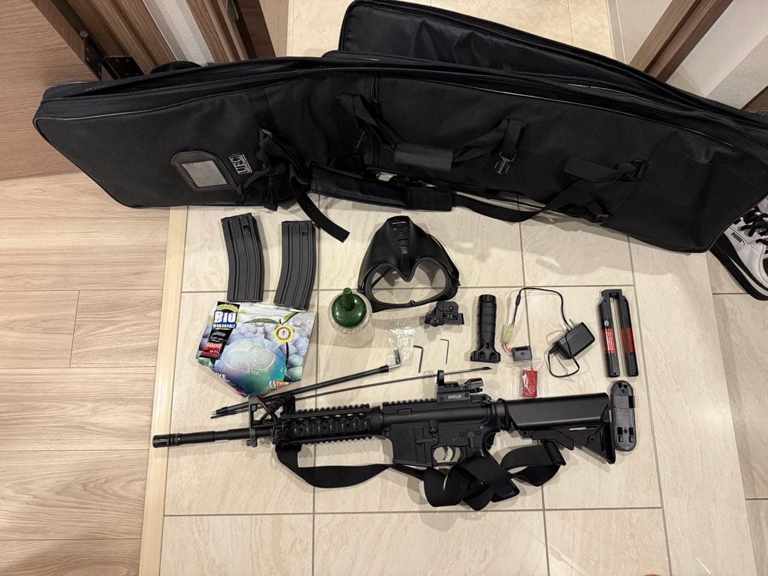 sopmod m4 次世代　サバゲーセット　とまとジュース様