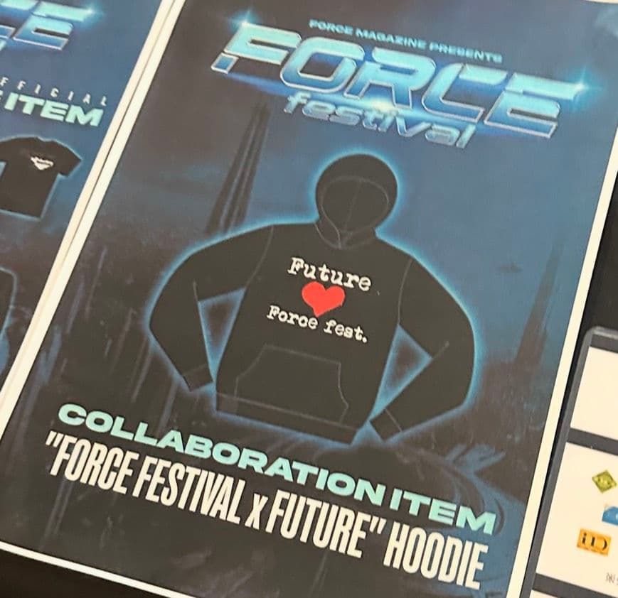 FORCE Festival 限定future パーカー