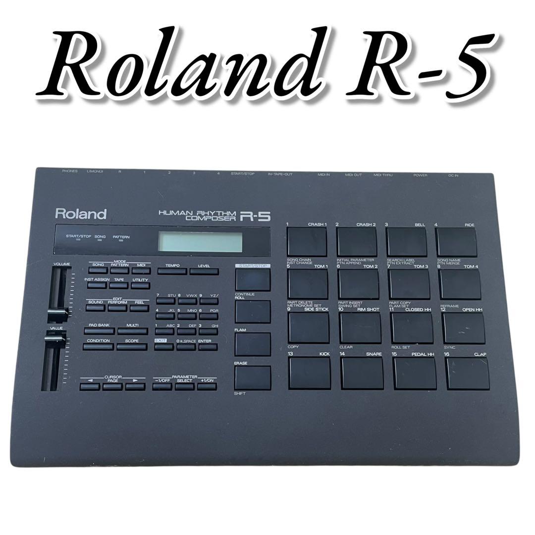 希少 ローランド リズムマシーンR-5 ヒューマンリズムコンポーザー アダプター