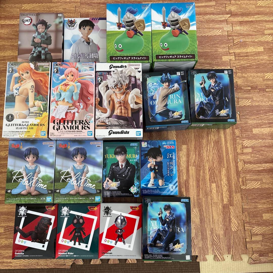 人気タイトル　フィギュア　まとめ売り　17個セット
