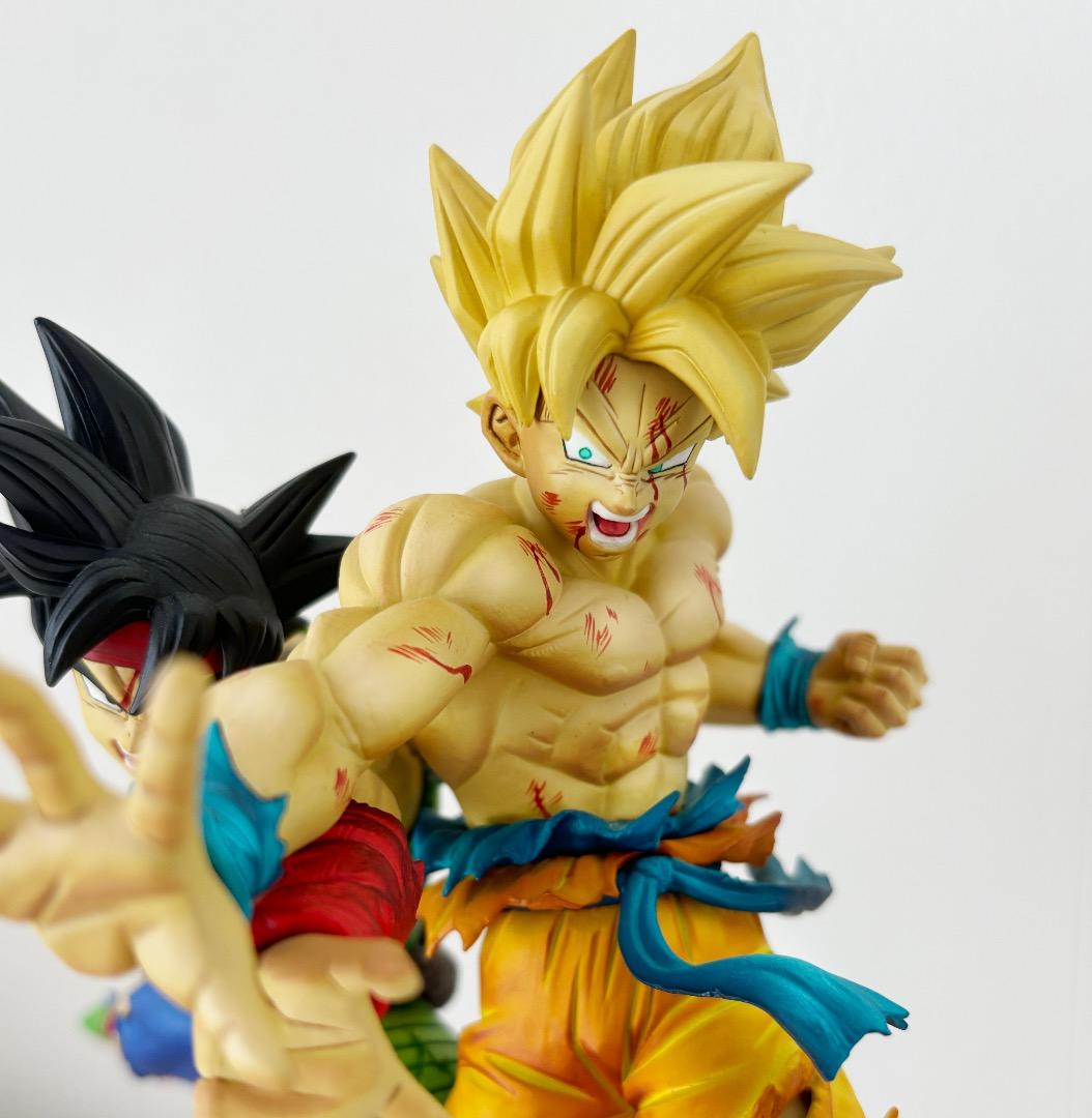 とよたろうが描いてみた リペイント① ドラゴンボール超 孫悟空&バーダック