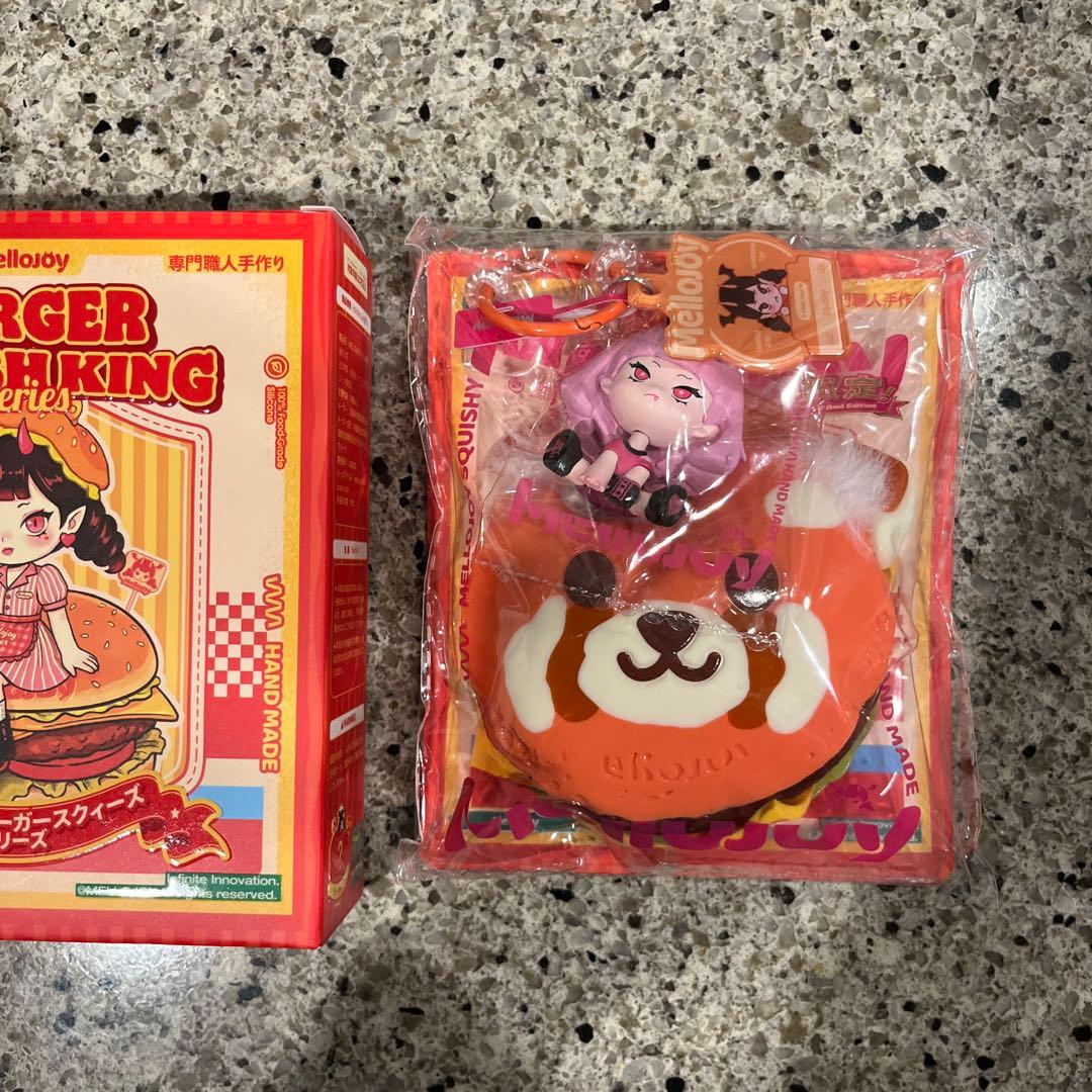 Mellojoy スクイーズ ハンバーガー シークレット レッサーパンダ
