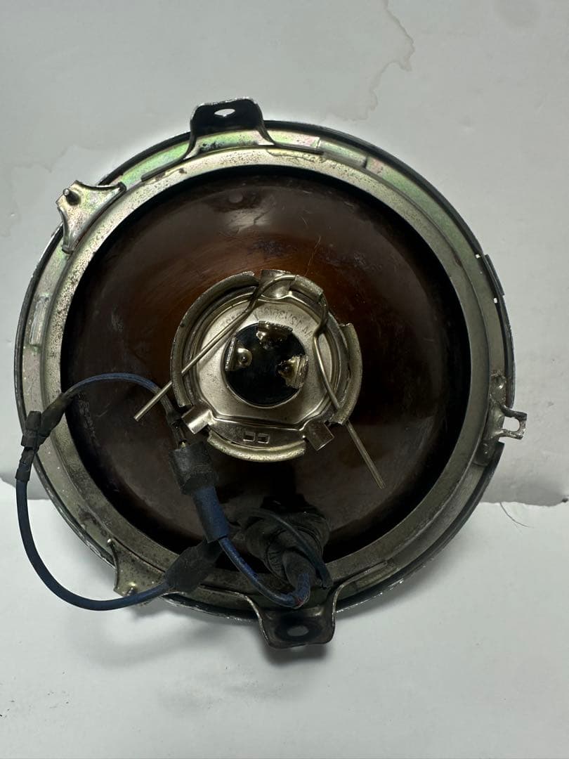 希少廃盤品当時物シビエ一文字180πシビエ凹みレンズ付きヘッドライト