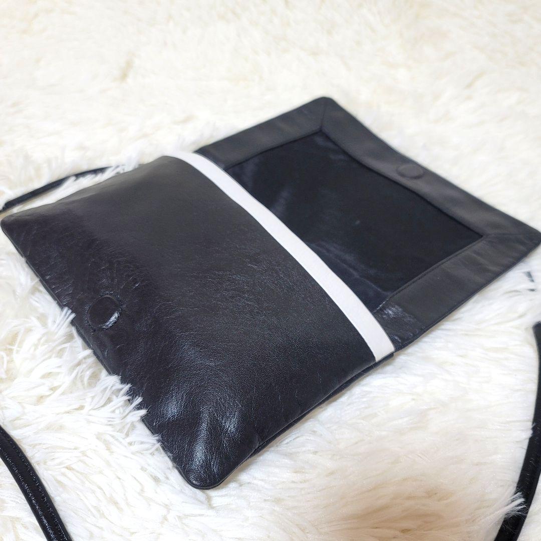 美品❤️アニエスベー ボヤージュ ショルダーバッグ レザー 軽量 斜め掛け