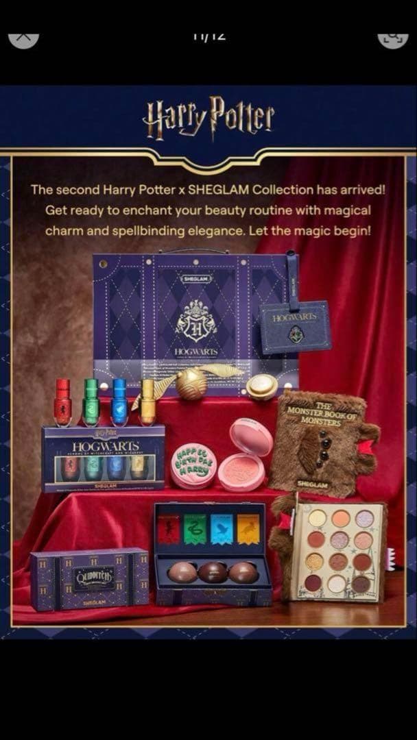 新品未使用Harry Potter×SHEGLAM フルコレクションセット2.0