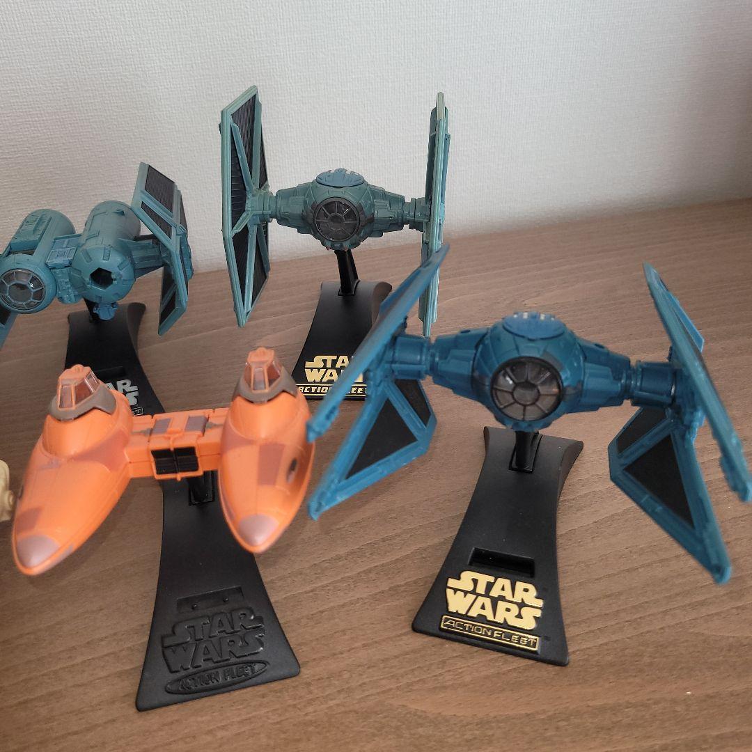 STAR WARS 宇宙船フィギュアセット 8機 ミニフィギュア12体