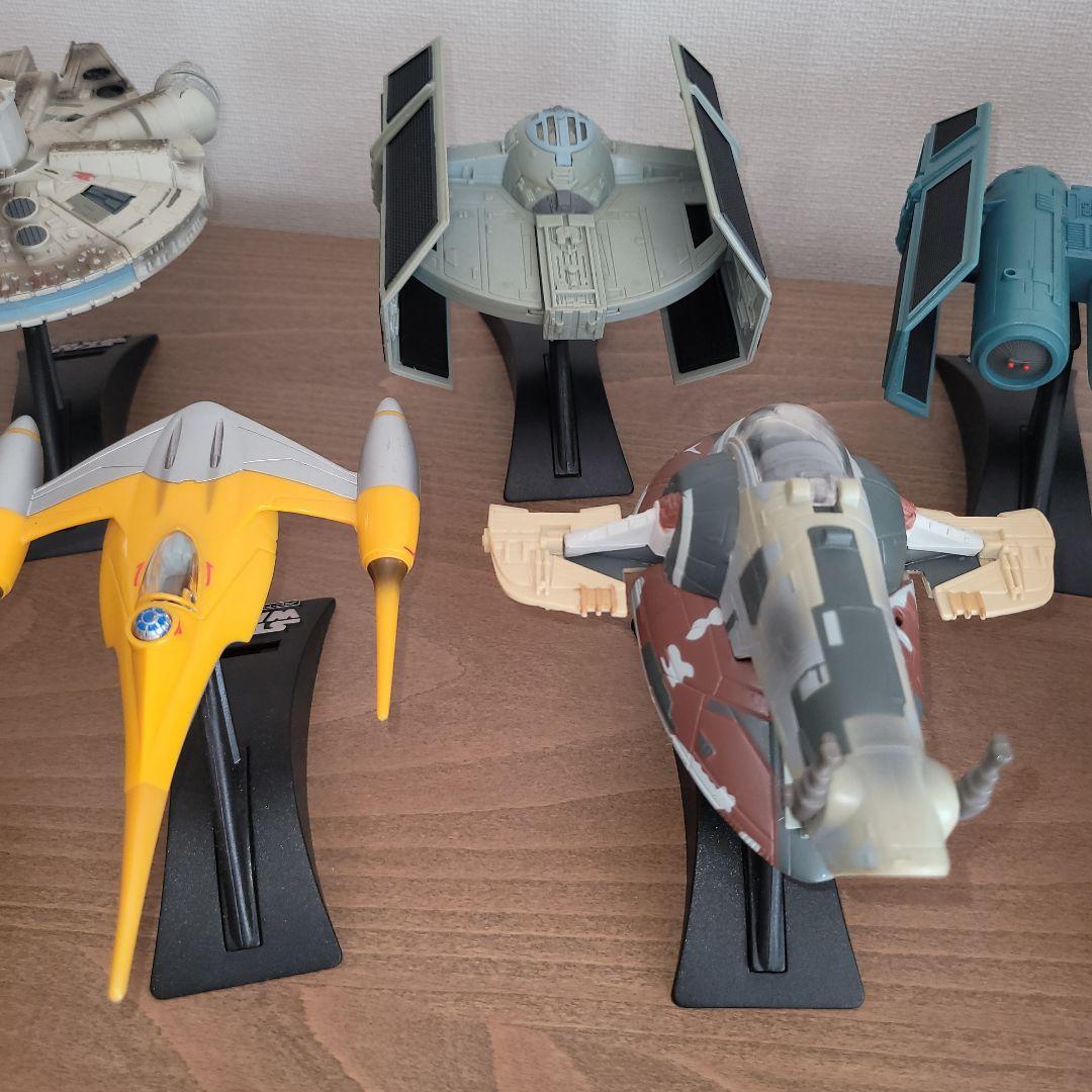 STAR WARS 宇宙船フィギュアセット 8機 ミニフィギュア12体
