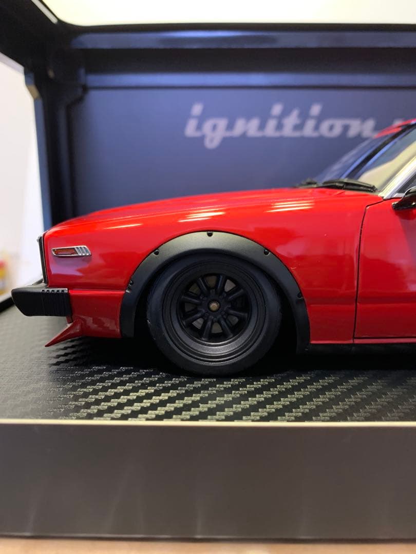 IGモデル 1/18 日産 スカイライン 2000 GT-ES C210 レッド