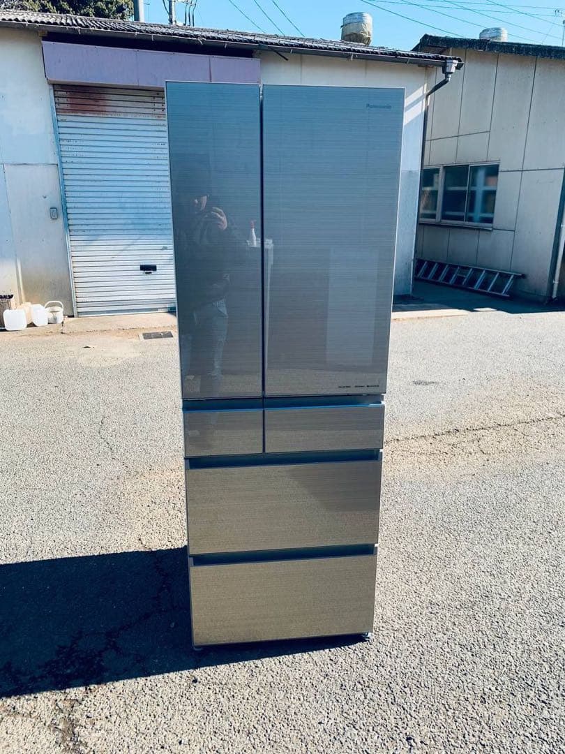 送料設置無料 Panasonic ノンフロン冷凍冷蔵庫NR-F505HPX-NI