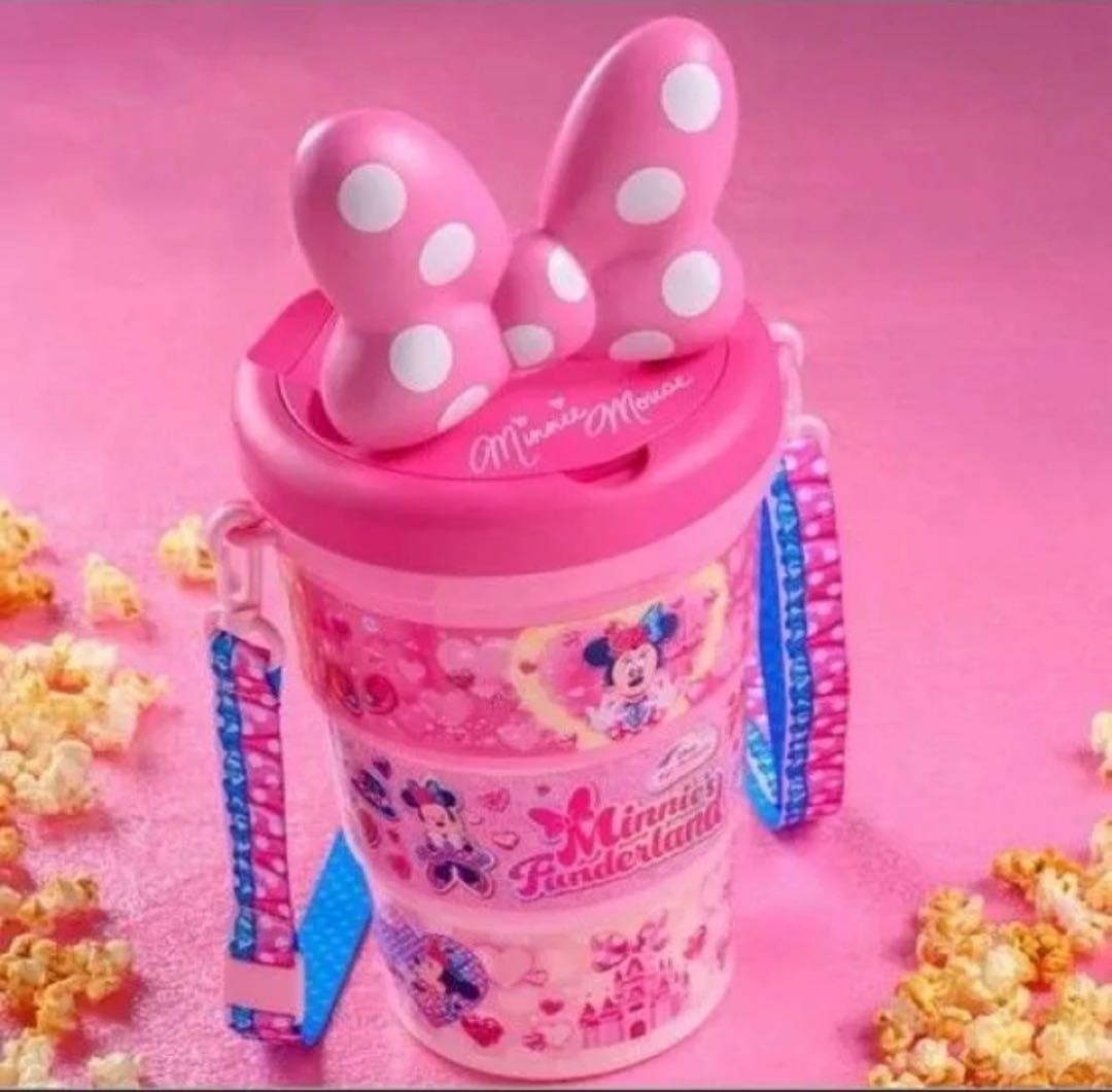 ディズニー　ミニー　パルパルーザ　ファンダーランド　ポップコーンバケット