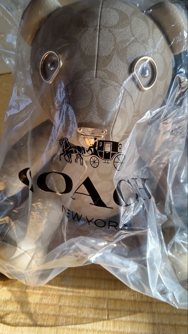 た*ん様 コレクティブル ベア・シグネチャー キャンバス　ぬいぐるみ